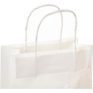 Produktbild für Papiertüten Folia 21200, weiß