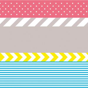 Produktbild für Washi-Tape Folia 26441 Neon Gelb