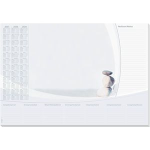 Produktbild für Schreibunterlage Sigel H7370, Harmony, weiß / grau