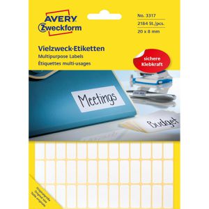 Vielzwecketiketten Zweckform 3317, weiß