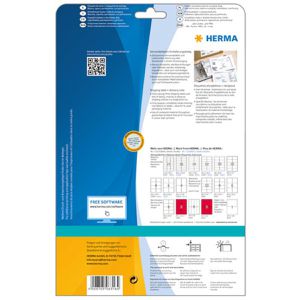 Produktbild für Versandetiketten Herma 8316, weiß
