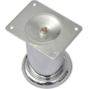 Produktbild für Möbelfuß vidaXL 242157, chrom, Metall