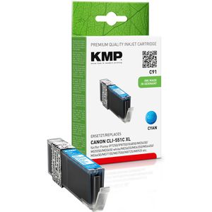 Produktbild für Tinte KMP C91 für Canon CLI-551C XL