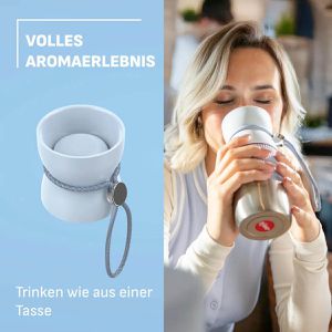 Produktbild für Thermobecher Emsa beYou Cup Mug N2191600, blau