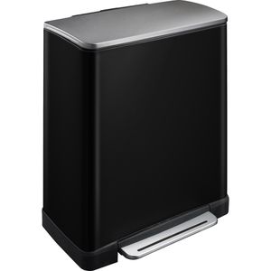 Produktbild für Mülleimer EKO E-Cube, VB 926846, matt schwarz