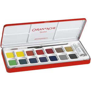 Produktbild für Farbkasten Caran d'Ache Gouache Studio Aquarellfarbkasten
