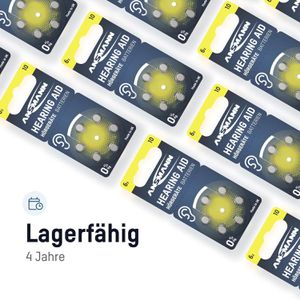 Produktbild für Hörgerätebatterie Ansmann 10