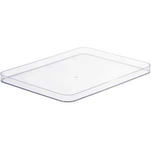 Deckel-Aufbewahrungsbox Smartstore Compact L, transparent