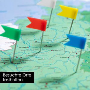 Produktbild für Markierungsfahnen OfficeTree farbig sortiert