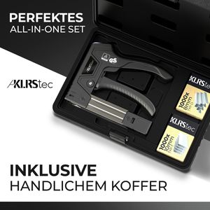 Produktbild für Handtacker KLRStec TackPro Professional, Set