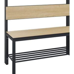 Produktbild für Umkleidebank CP-Möbel 8062-110, Sitzfläche Holz, 200 cm
