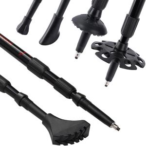 Produktbild für Nordic-Walking-Stöcke Monzana Teleskop Set, je 250 g