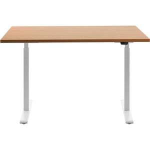 Produktbild für Schreibtisch Topstar E-Table, buche / weiß