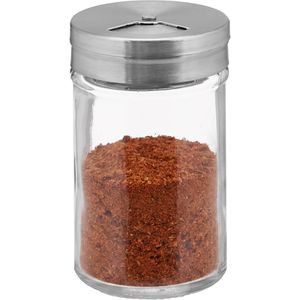 Produktbild für Gewürzgläser Relaxdays aus Glas, mit Edelstahldeckel