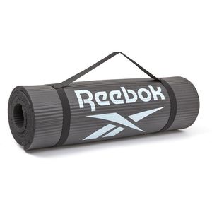 Produktbild für Yogamatte Reebok Trainingsmatte, Tragegurt, schwarz 1 cm stark