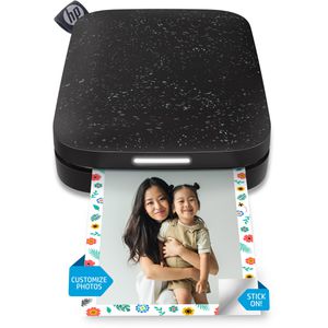 Produktbild für Fotodrucker HP Sprocket 2x3, schwarz, bis 5 x 7,6 cm