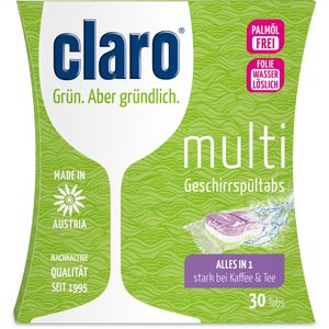 Spülmaschinentabs Claro Multi Tabs, Alles in 1