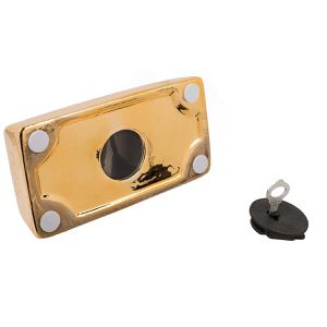 Produktbild für Spardose Out-of-the-Blue 78/4010, Goldbarren mit Schloss