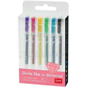 Produktbild für Gelschreiber Legami Shine Like a Diamond, Mini-Format