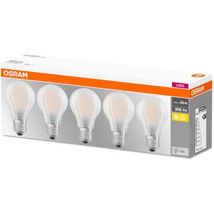 Produktbild für LED-Lampe OSRAM Base Classic A Filament, E27