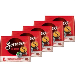 Senseo Kaffeepads Classic, Klassisch, 5er Pack, 80 Stück – Böttcher AG | 