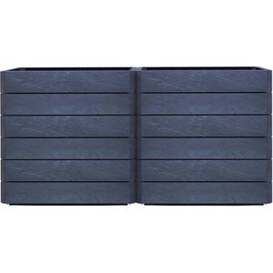 Produktbild für Hochbeet Garantia Ergo Vario 2 Stone, Kunststoff