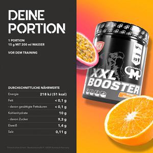 Produktbild für Aminosäuren Mammut XXL Booster, Getränkepulver