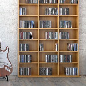 Produktbild für CD-Regal Vicco Jukebox, buche