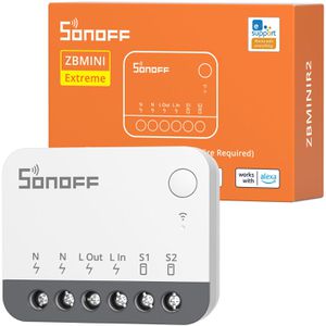 Produktbild für Schaltaktor Sonoff ZBMINIR2, mit Neutralleiter, für Smart Home