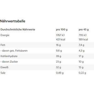 Produktbild für Proteinriegel Power-System Crunchy Bar, 21 Riegel