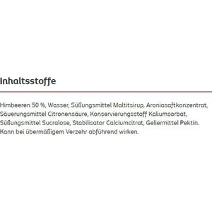 Produktbild für Fruchtaufstrich Schwartau Extra Zero, Himbeere