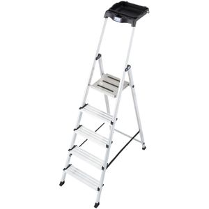 Produktbild für Stehleiter Krause Monto Secury MultiGrip, 126535, m. Plattform