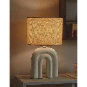 Produktbild für Tischlampe Nordlux Haze, weiß mit E27-Fassung