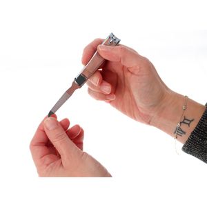 Produktbild für Nagelknipser Elina-med XXL, 663436, Metall vernickelt