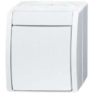 Lichtschalter Busch-Jaeger Ocean, 2621 W-54, alpinweiß