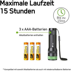 Produktbild für Taschenlampe GP Batteries C32, LED, mit Batterie