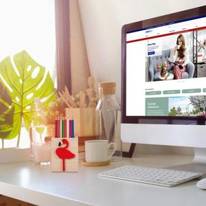 Produktbild für Stiftehalter Relaxdays 10045002, Flamingo