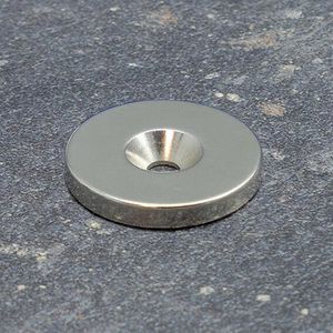 Produktbild für Magnete Böttcher-AG N35, silber, Neodym Magnet