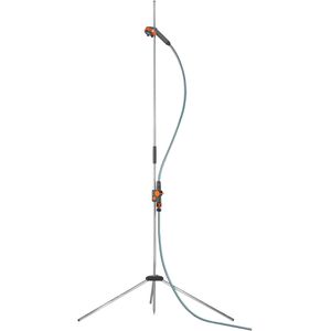 Produktbild für Gartendusche Gardena Trio, 960-20, Kaltwasserdusche, silber