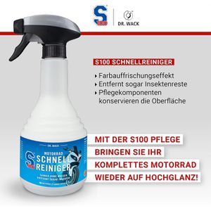 Produktbild für Motorradreiniger Dr.Wack S100 Schnellreiniger