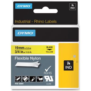 Produktbild für Schriftband Dymo 18491, Rhino, IND, 19mm
