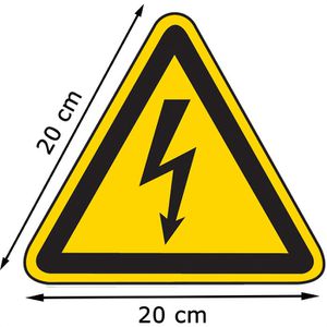 Produktbild für Hinweisschild Abtec ISO 7010 W012, Folie