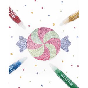 Produktbild für Glitzerkleber Folia 574, Glitter Glue Basic