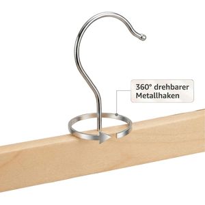 Produktbild für Hosenbügel Relaxdays 10029411126, aus Holz
