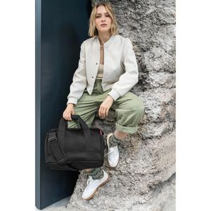 Produktbild für Reisetasche Reisenthel Allrounder M, mesh black, 40 cm