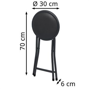 Produktbild für Klapphocker Spetebo 4253, Falthocker