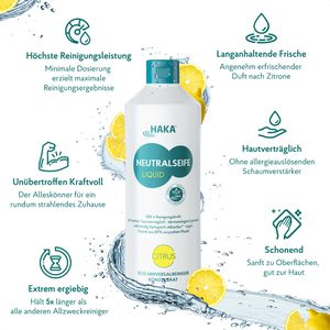 Produktbild für Allzweckreiniger HAKA Neutralseife Liquid Citrus