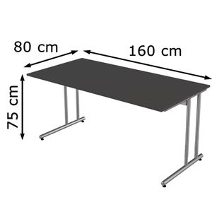 Produktbild für Schreibtisch Kerkmann start up 4350