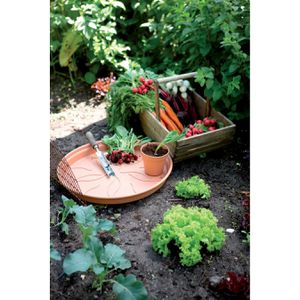 Produktbild für Blumentopf-Untersetzer elho Green Basics, terrakotta, Ø 29 cm
