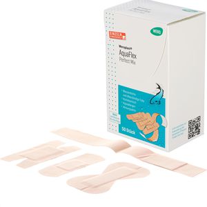 Pflaster Wero AquaFlex Perfect Mix, 50 Strips